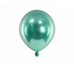 Balons, metalizēts zaļš (12 cm) 