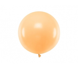 Balons, persiku krāsā (60 cm)