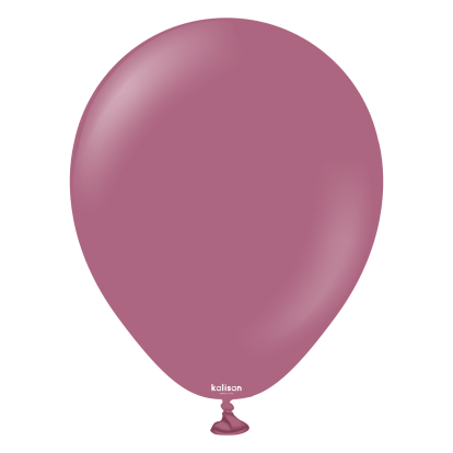 Balons, retro wild berry (12 cm/Kalisan)