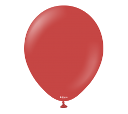 Balons, retro sarkans (12 cm/Kalisan)