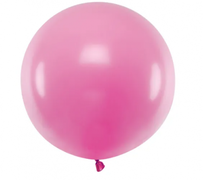 Balons, rozā (60 cm/Party Deco)