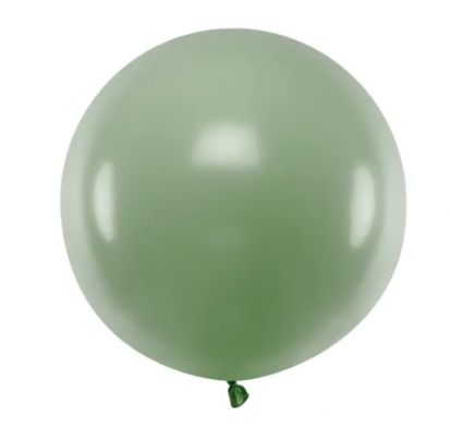 Balons, rozmarīna zaļš (60 cm/Party Deco)