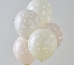 Balonu komplekts "Ziedi" (5 gab./30 cm) 1