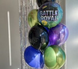 Balonu kompozīcija ar cipariem "BATTLE ROYAL 2