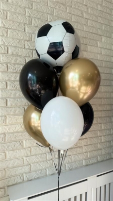 Balonu kompozīcija "Futbols"