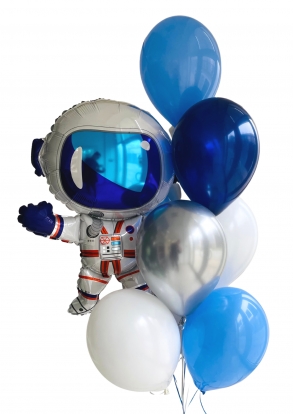 Balonu kompozīcija "Kosmonauts"
