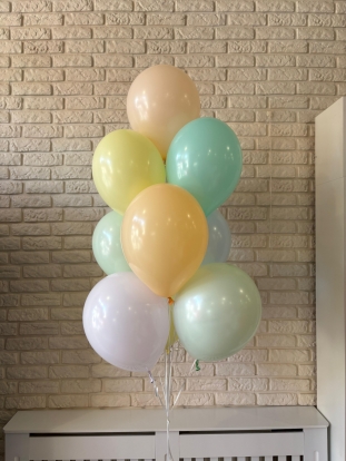 Balonu kompozīcija "Pasteļtoņi"