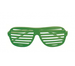 Brilles - žalūzijas, zaļas (1gab.)