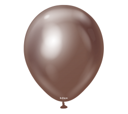 Chrome balons, mirror chocolate (12 cm/Kalisan)