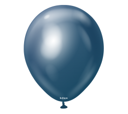 Chrome balons, mirror navy (12 cm/Kalisan)