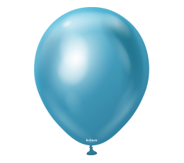 Chrome balons, zils (30 cm/Kalisan)