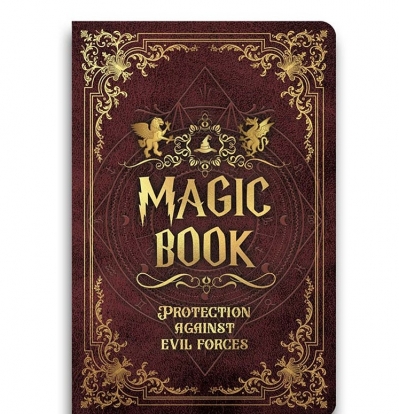 Dekorācija - piezīmju grāmatiņa "Burvju grāmata"