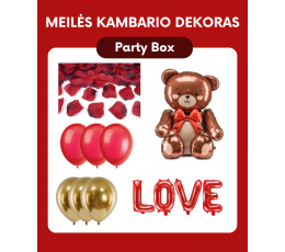 Dekorāciju komplekts "Mīlestības istaba"