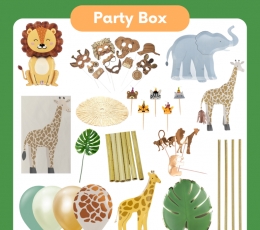 Dekorāciju komplekts "Safaris"