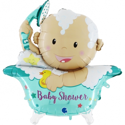 Folija balons, 3D "Baby Shower" (107 cm)