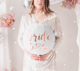 Folija balons "Bride to be" (45 cm)  1