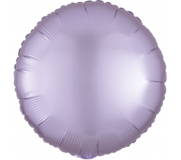 Folija balons, ceriņa krāsas - apaļš, matēts (43 cm)