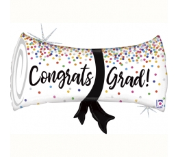 Folija balons "Congrats, Grad!" (79 cm)