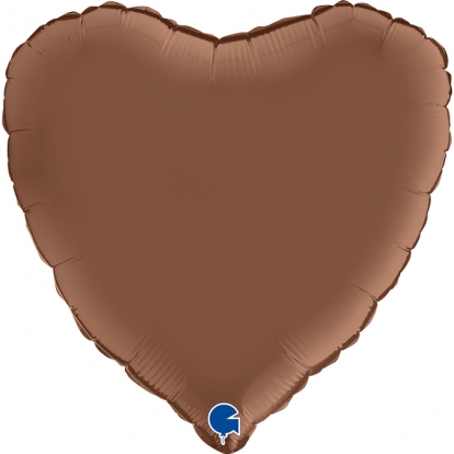 Folija balons "Šokolādes sirds" (46 cm)