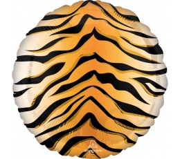 Folija balons "Tīģera raksti" (43 cm)