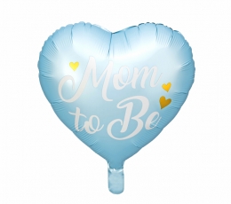 Folijas balons "Mom to be", zils (35 cm)