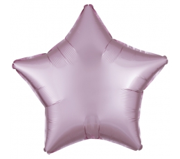 Folija balons "Rozā zvaigzne" (43 cm)