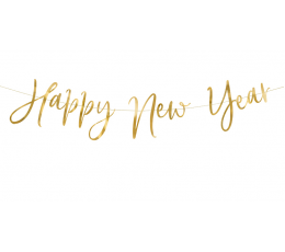 Virtene  "Happy new year"  (66 x 18 cm)