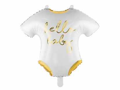 Formīgs folija balons "Hello baby" (51x45 cm)