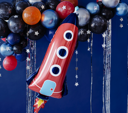 Folija balons “Raķete” (115 x 45,5 cm) 1
