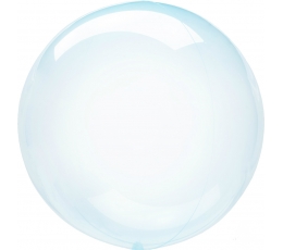 Gumijas balons-clearz, gaiši zils (40 cm)