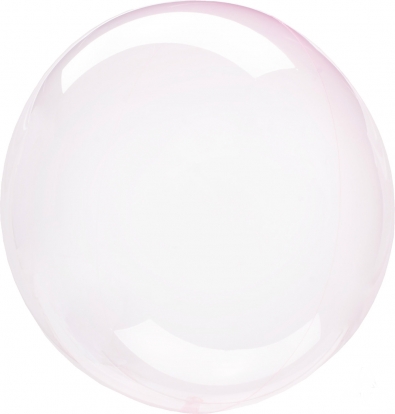 Gumijas balons-clearz, sārts (40 cm)