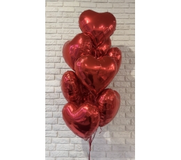 Hēlija balonu kompozīcija "Milestība"