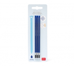 Izdzēšamo pildspalvu kodoliņi, zili (3 gab.) 1