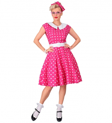 Kostīms "The 50s Rock'N'Roll Pink Fashion" (M)