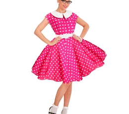 Kostīms "The 50s Rock'N'Roll Pink Fashion" (M) 1
