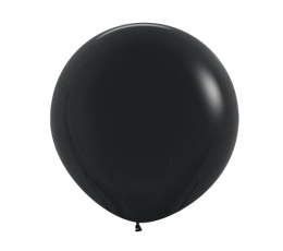 Liels balons , melns (60 cm)
