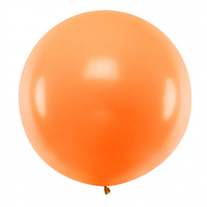 Liels balons, oranžs (1 m/Party Deco)