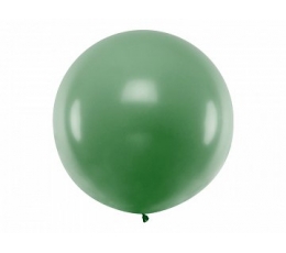 Liels balons, tumši zaļš (1 m/Party Deco)