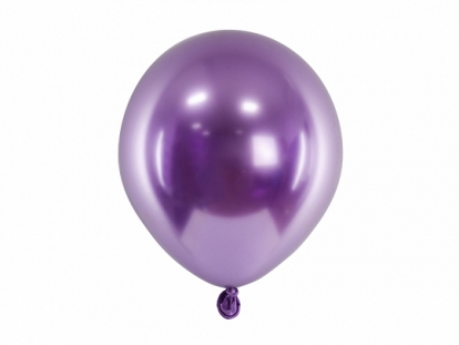 Metalizēts (chrome) balons, violets (12 cm)