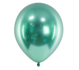 Metalizēts (chrome) balons, piparmētras krāsā (30 cm)