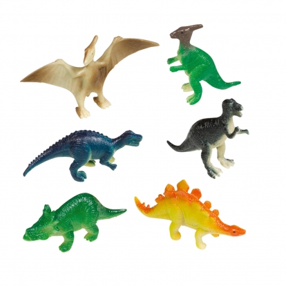 Mini figūriņas "Dinozauri" (8 gab)
