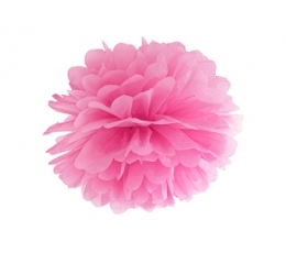 Papīra bumba, rozā (35 cm)