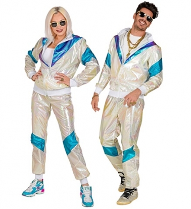 Sporta karnevāla kostīms "The 80s holographic" (L)