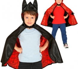 Supervaroņa apmetnis, divpusējs (113 cm) 1