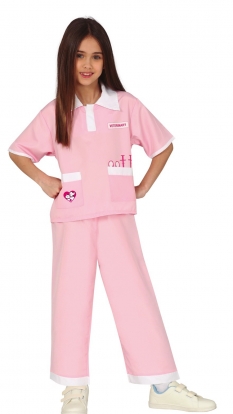 Veterinārārsta kostīms, rozā (5-6 gadi)