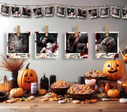 Virtene "Noziegumu vietas fotogrāfijas" (300 cm) 1