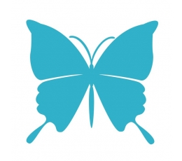 Бабочки, синие (20 шт. / M)