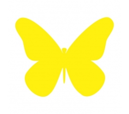 Бабочки, желтые (20 шт. / XС)