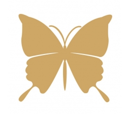 Бабочки, золотые (20 шт. / M)