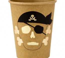 Бумажные стаканчики "Пираты" (8 шт/ 255 мл)